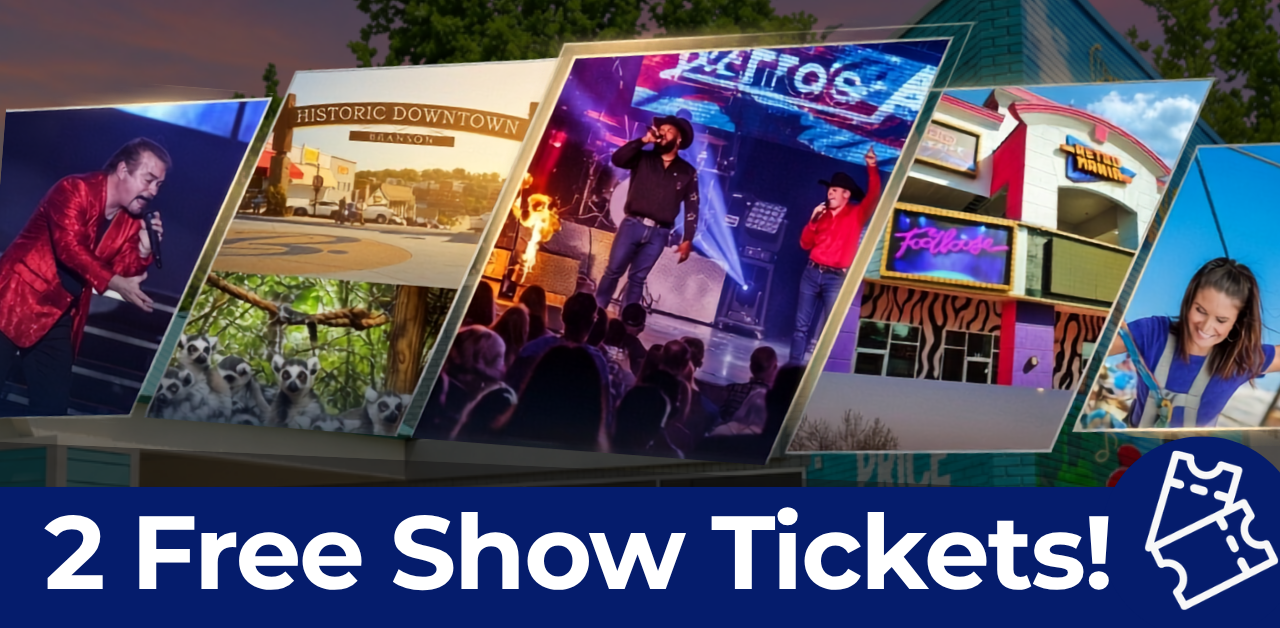 2 Free Branson Tickets - 2